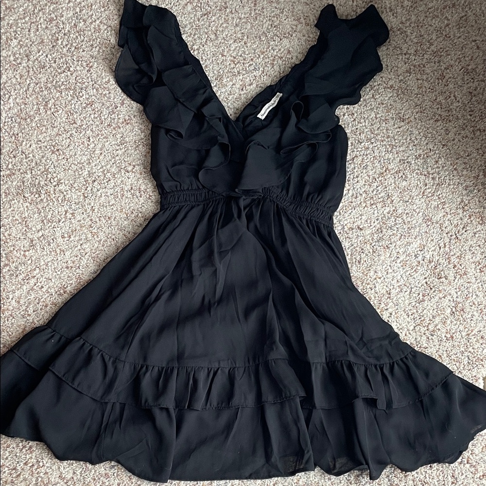 TALL Abercrombie and Fitch Ruffle Mini Dress - XST